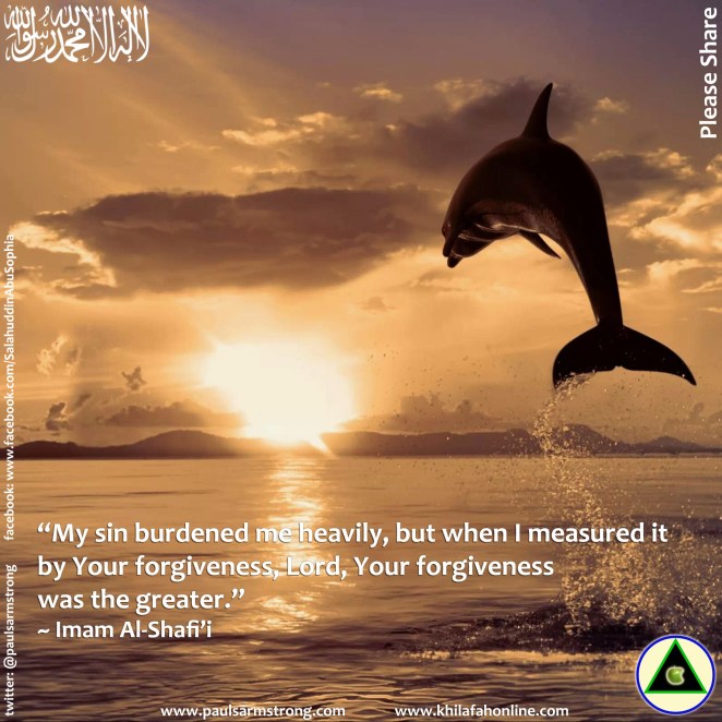 Imam Al-Shafi'i - My sin burdened me heavily...