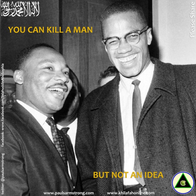 You can kill a man, but not an idea