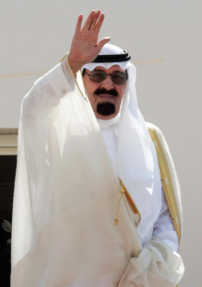 Saudi King Abdullah bin Abdul Aziz al-Sa