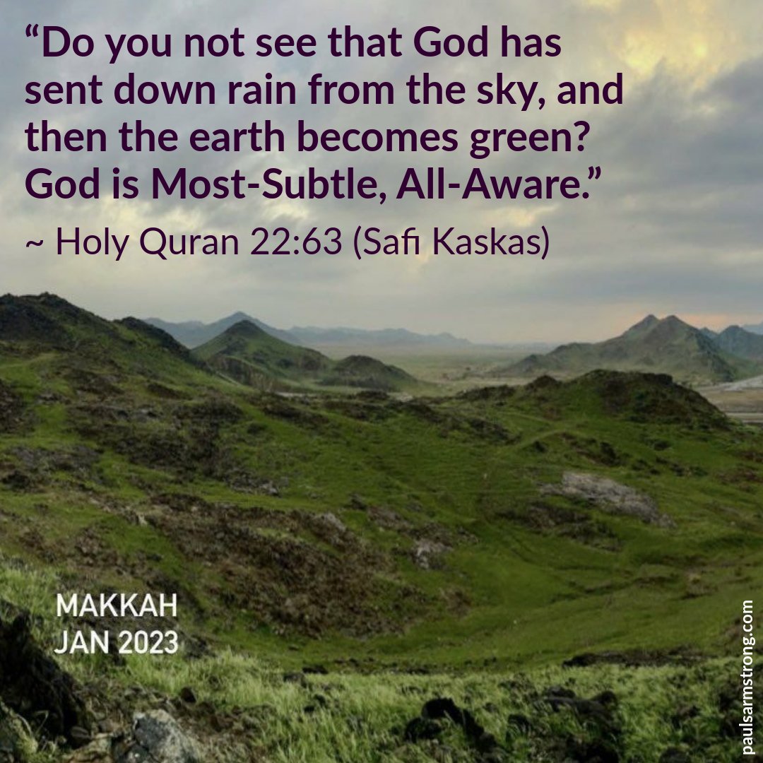 Rain is a Blessing – Paul Salahuddin Armstrong